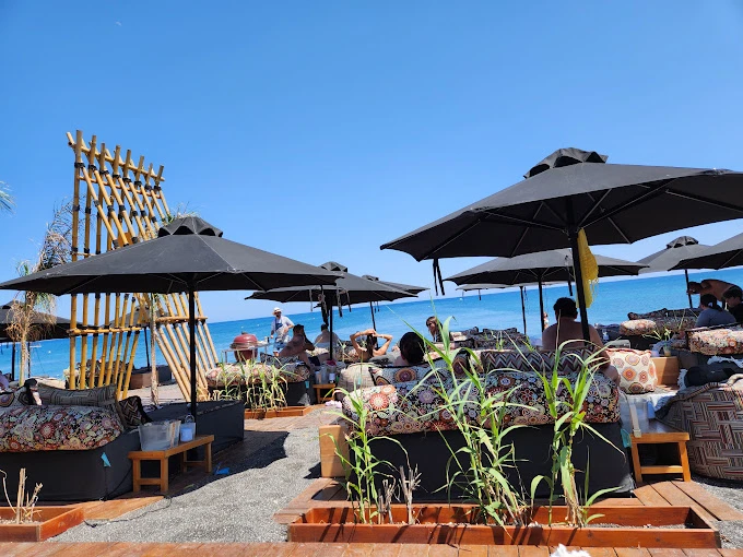 Best Beach Clubs in Santorini । Beach Club in Santorini